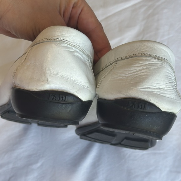 Fabi white Italian loafers 10 main image 7
